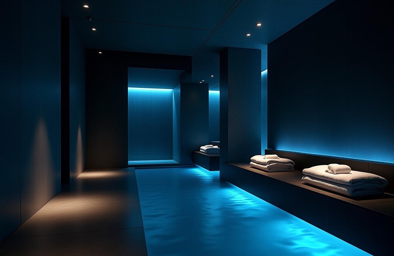 Luxury spa interior at Celestial Stays